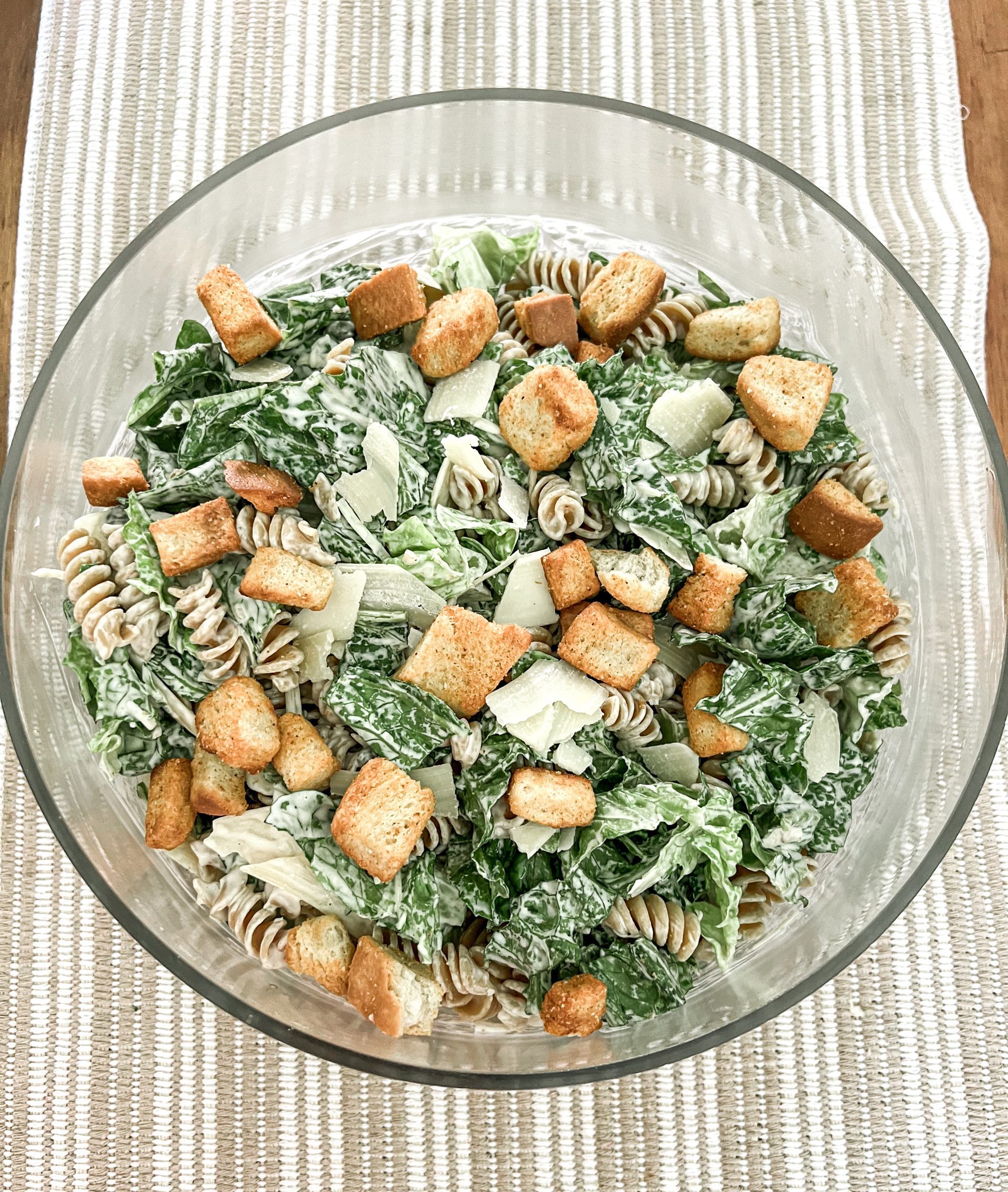 Caesar pasta salad from Our Tiny Nest - Week in Rewind Volume 81