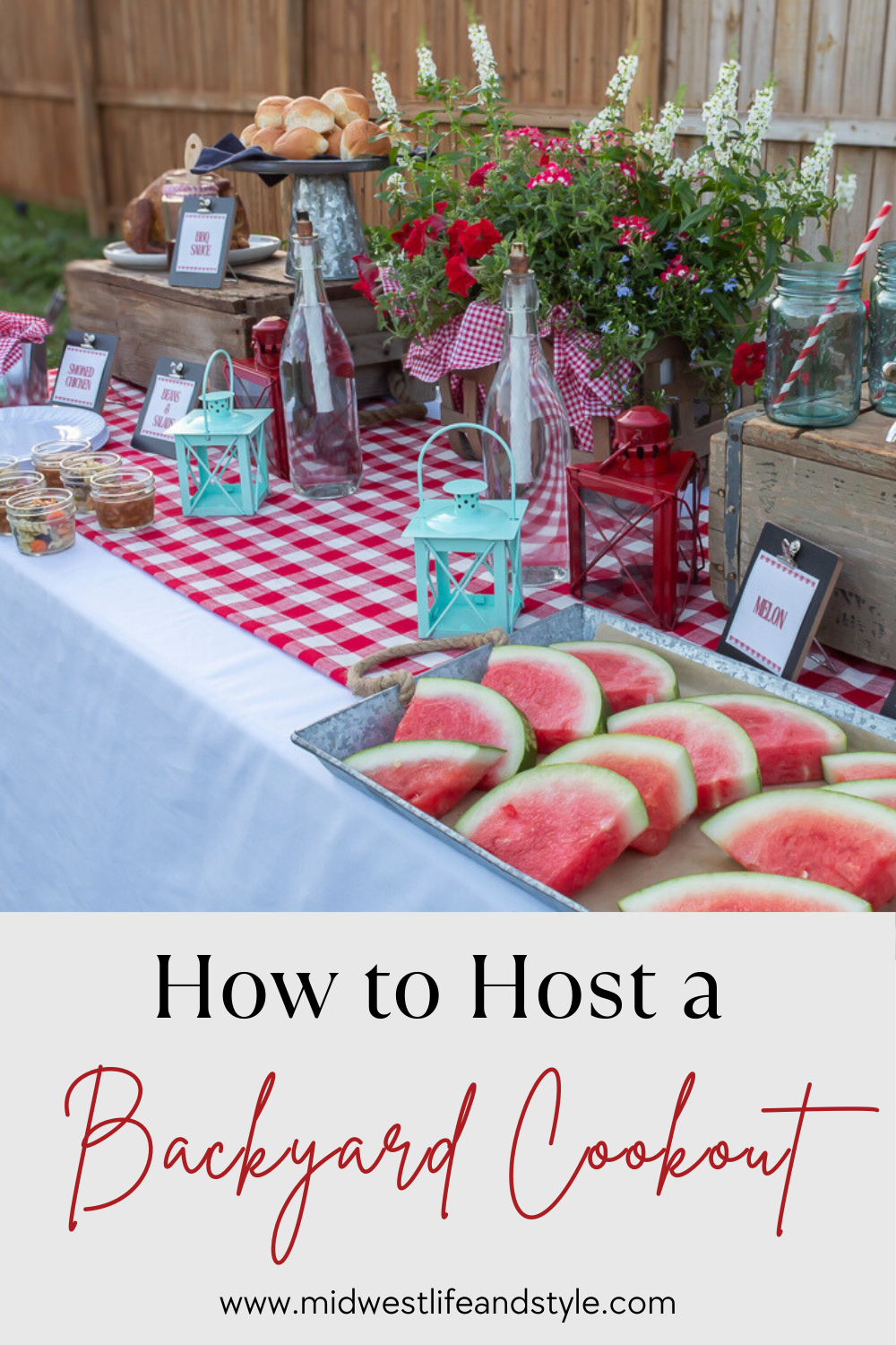 How to Host a Backyard Cookout