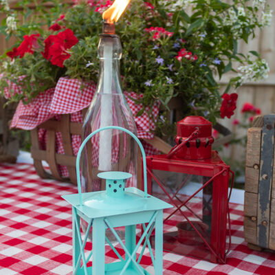 How to Make Citronella Tabletop Torches