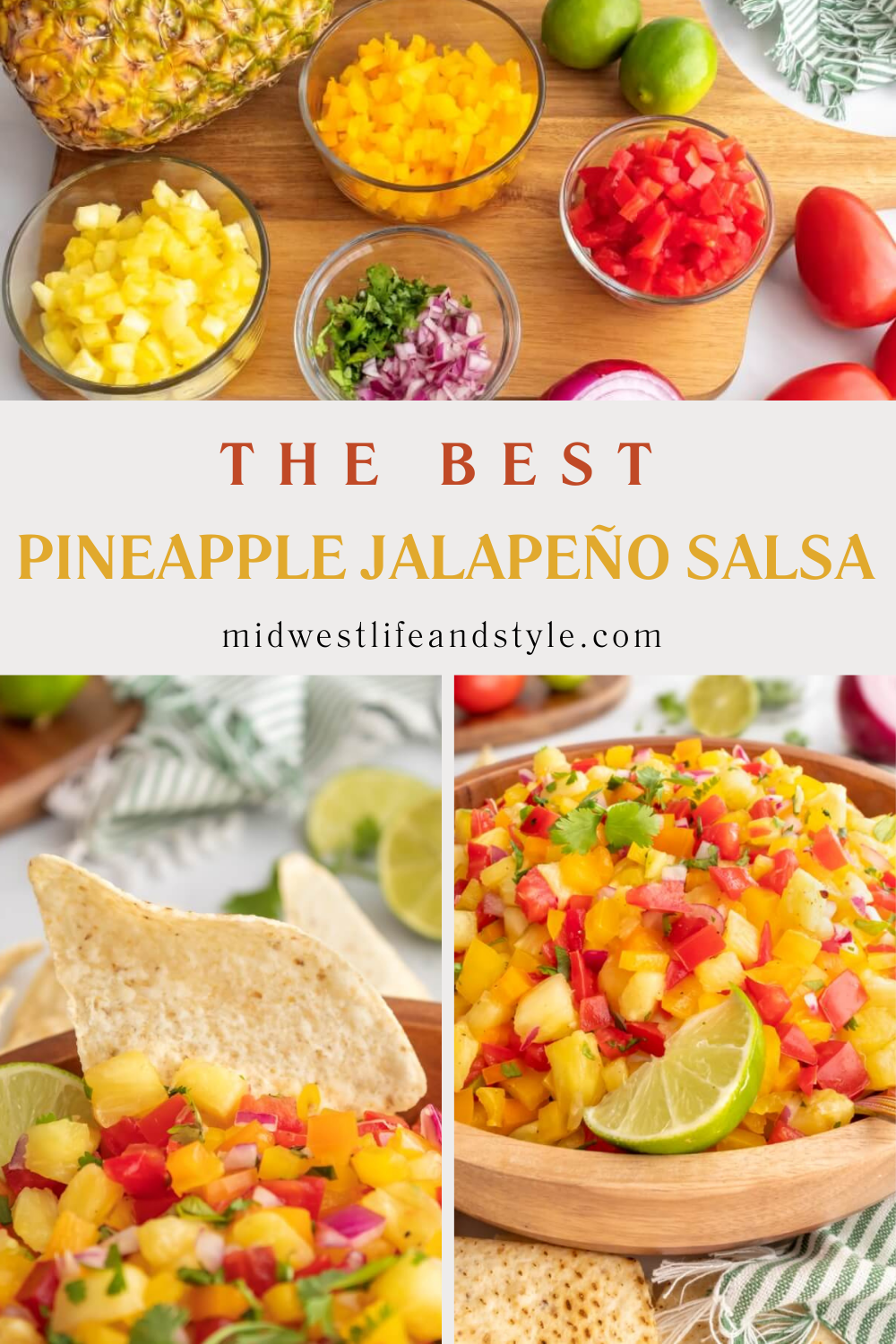 The Best Pineapple Jalapeño Salsa