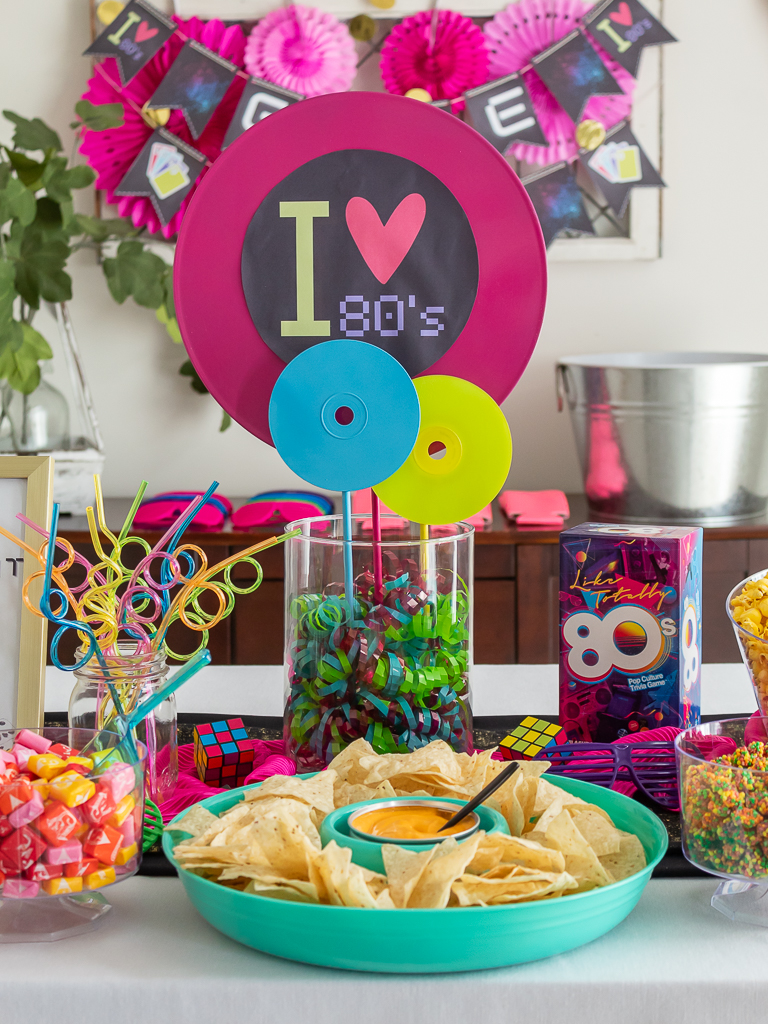 Bowl of Starburst candy on a food buffet for game night