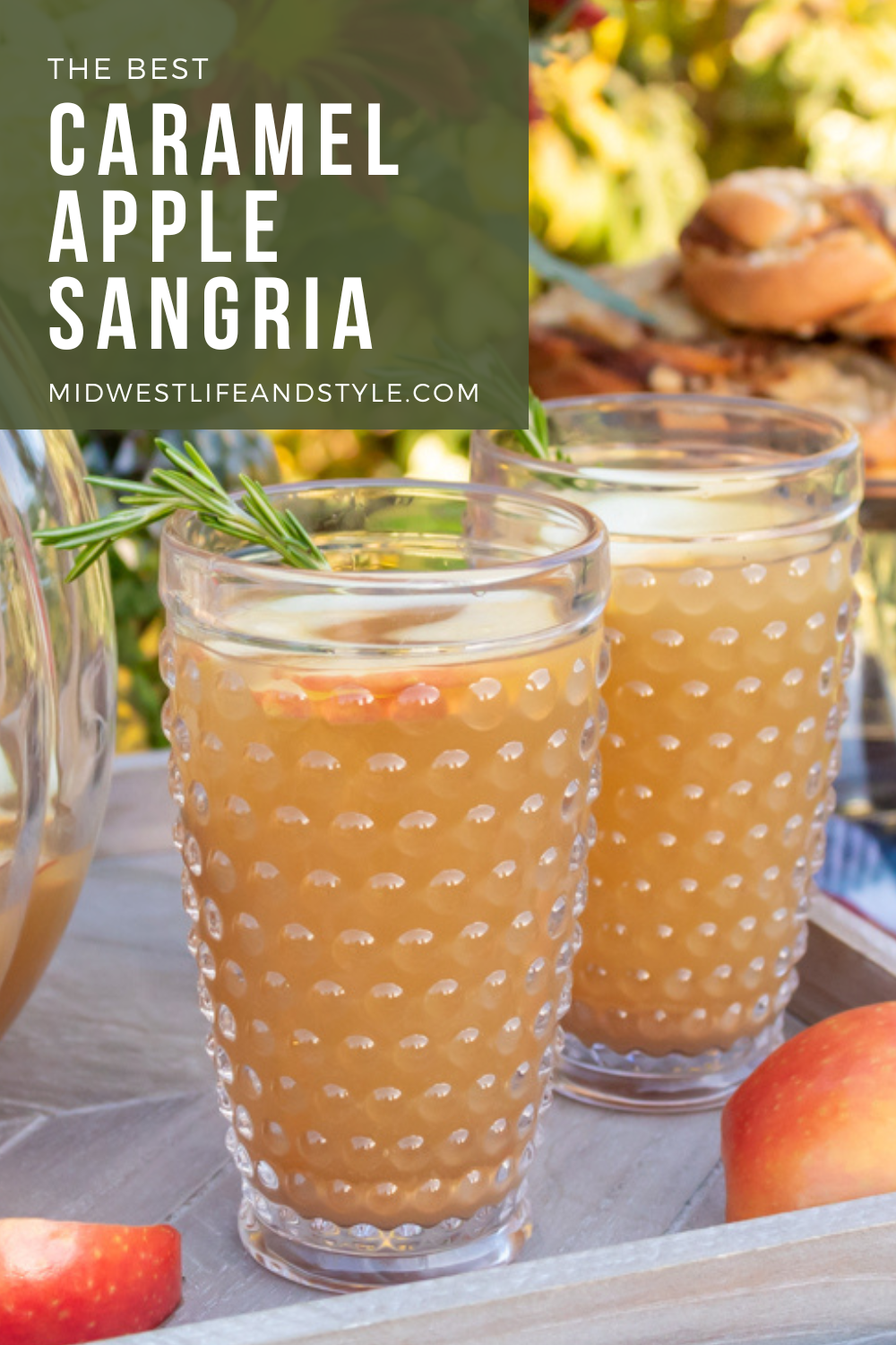 The Best Caramel Apple Sangria