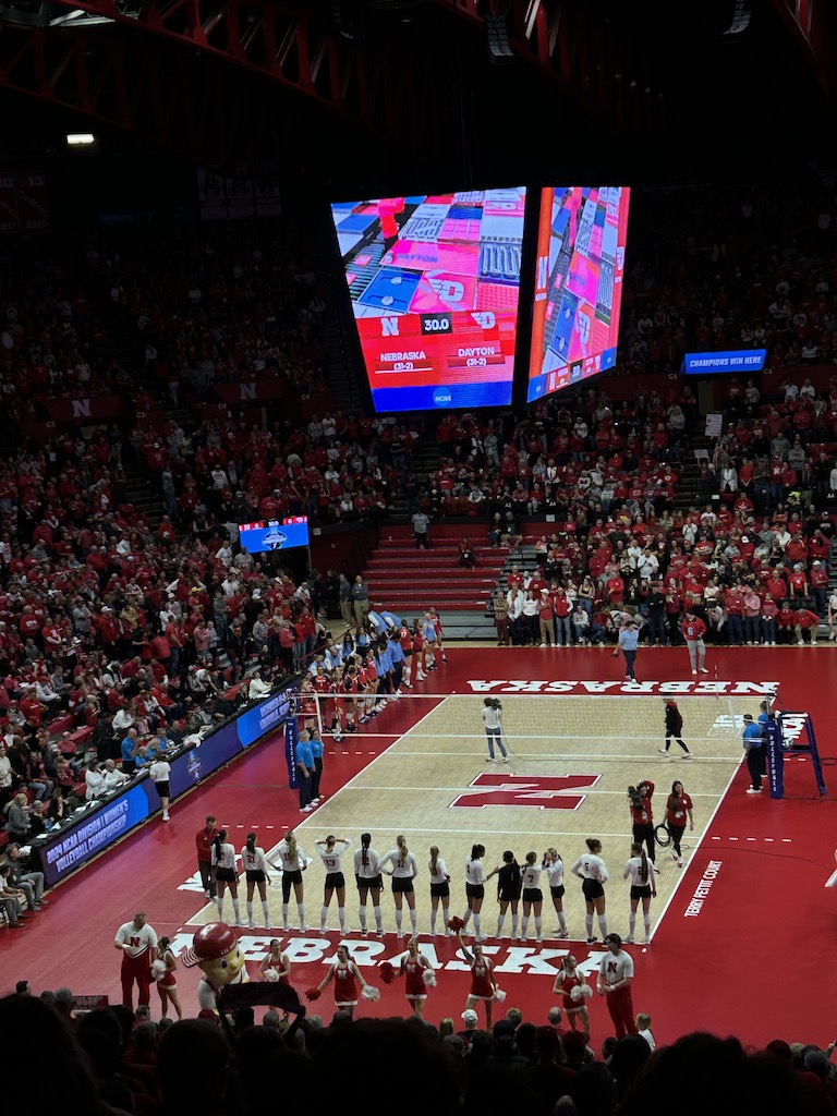 Sweet 16 NCAA volleyball game