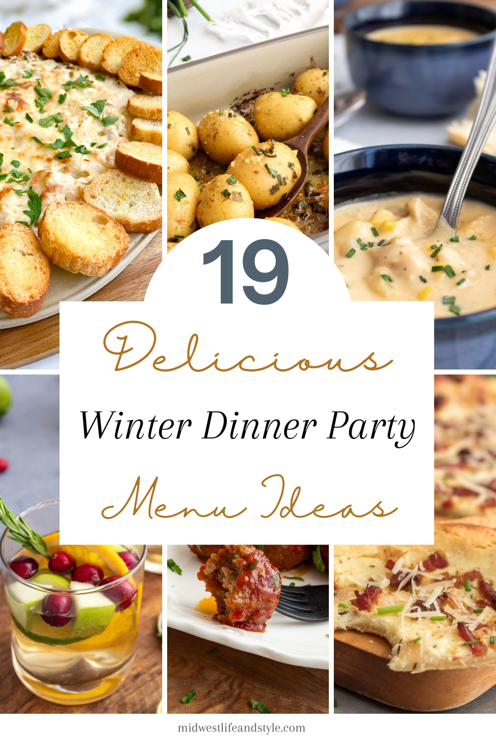 19 winter dinner party menu ideas