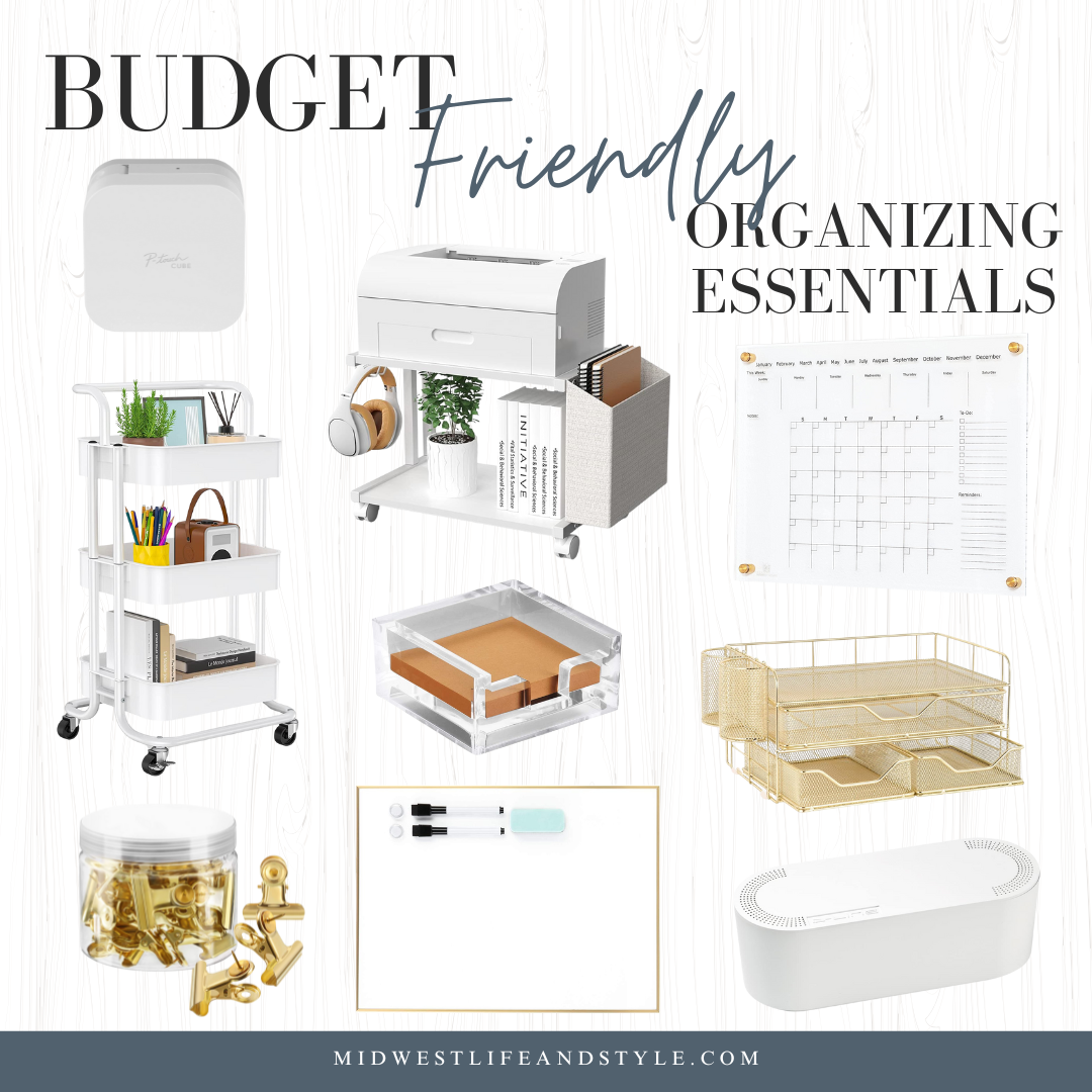 Budget-friendly organization essentials for your home and office 